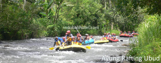 bali rafting at ayung river bali