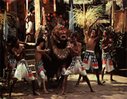 barong dance at batubulan